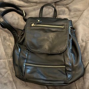 Mini Leather Backpack